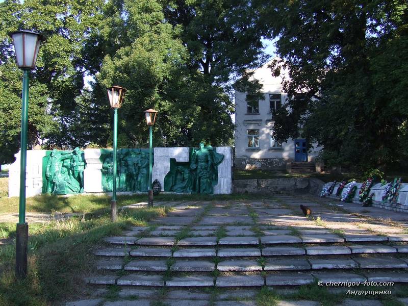 Памятник погибшим на фронтах ВОВ