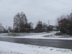 Трасса Чернигов - Новгород-Северский зимним днем