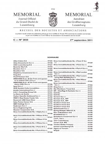 Эта информация содержится в Мемориале - официальном журнале Великого Герцогства Люксембург