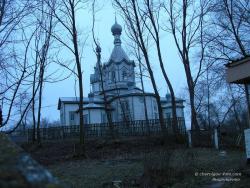 Деревянная церковь в селе Чернотичи