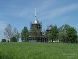 Реставрация церкви в Козляничах