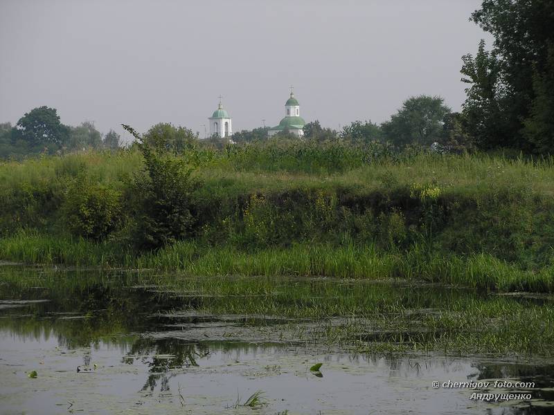 Крестовоздвиженская церковь за рекой