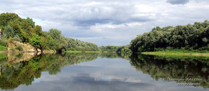 Панорама реки Десна