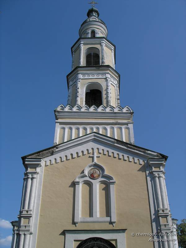 Колокольня церкви Казанской Божьей Матери