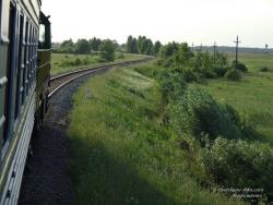 Грузопассажирский поезд Алтыновка-Короп